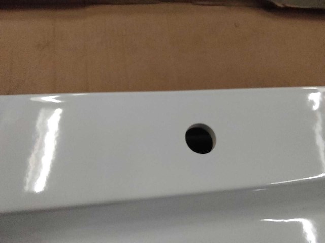 Dubbele wastafel met 2 kraangaten - afbeelding 4 van  5