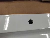 Dubbele wastafel met 2 kraangaten - afbeelding 4 van  5