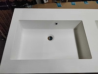 Dubbele wastafelbak(2 spoelbakken). - afbeelding 2 van  4