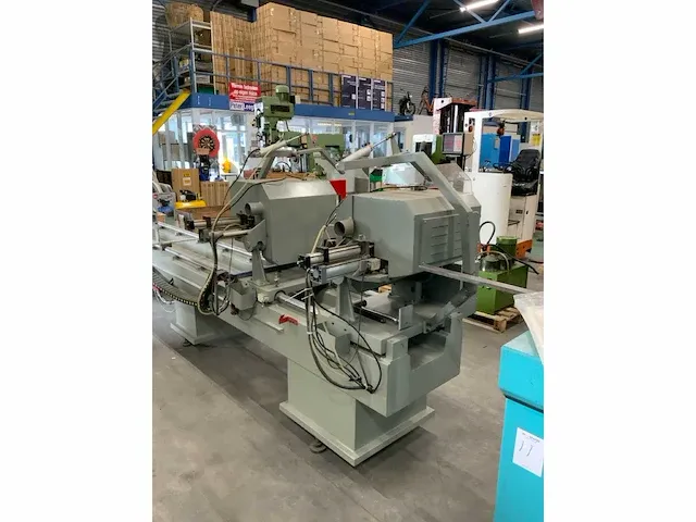 Dubbelkop verstek afkortcirkelzaagmachine - afbeelding 5 van  15