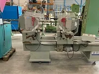 Dubbelkop verstek afkortcirkelzaagmachine - afbeelding 9 van  15