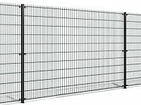 Dubbelstaaf hekwerk zwart 1,83 x 51,4m - afbeelding 1 van  4