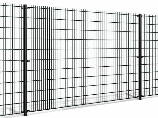 Dubbelstaaf hekwerk zwart 2,03 x 51,4m - afbeelding 1 van  4