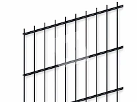 Dubbelstaaf hekwerk zwart 2,03 x 51,4m - afbeelding 4 van  4