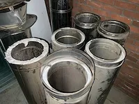 Dubbelwandige kachelpijp (9x) - afbeelding 2 van  3