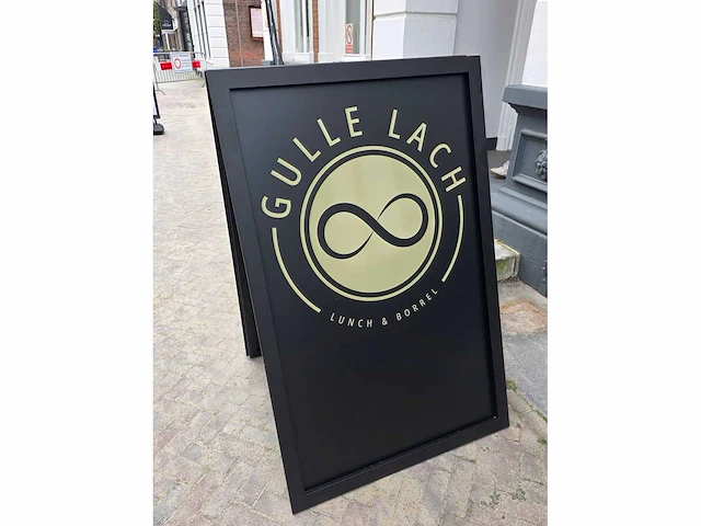 Dubbelzijdig stoepbord - afbeelding 2 van  5
