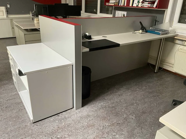 Dubbelzijdige sta werkplek - afbeelding 4 van  7