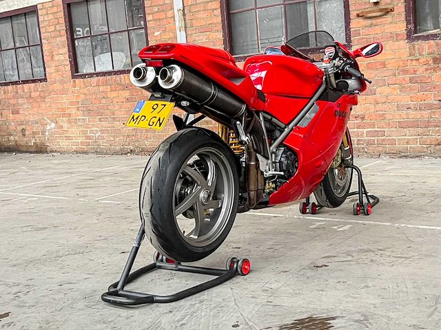 Ducati 998 biposto post sport 998cc 123pk 2001, 97-mp-gn motorfiets - afbeelding 2 van  20