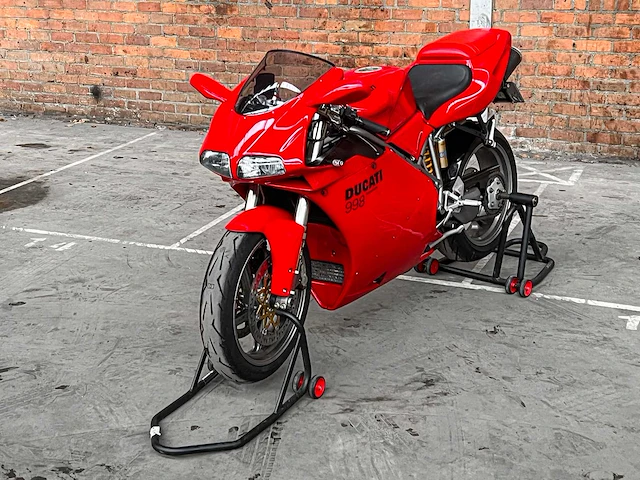Ducati 998 biposto post sport 998cc 123pk 2001, 97-mp-gn motorfiets - afbeelding 12 van  20