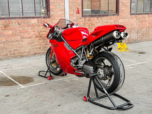 Ducati 998 biposto post sport 998cc 123pk 2001, 97-mp-gn motorfiets - afbeelding 18 van  20