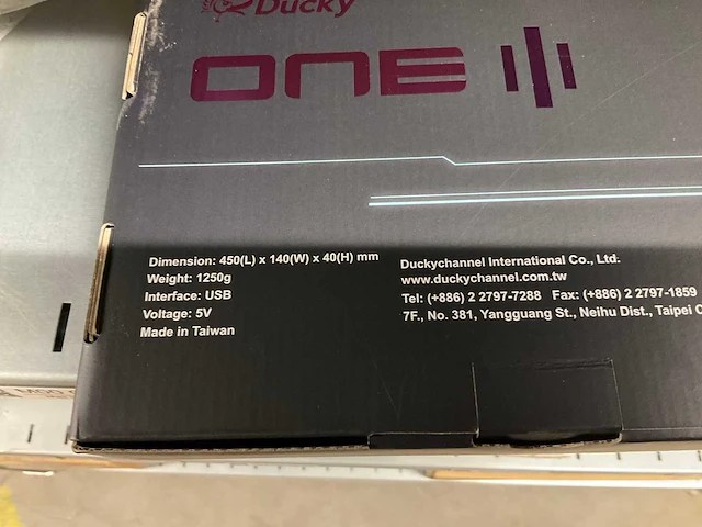 Ducky one toetsenbord - afbeelding 2 van  2