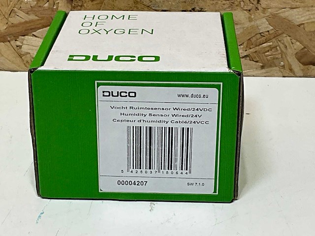 Duco 00004207 vocht ruimtesensor - afbeelding 1 van  5