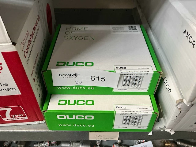 Duco 50m3/h regelklep (2x) - afbeelding 1 van  2