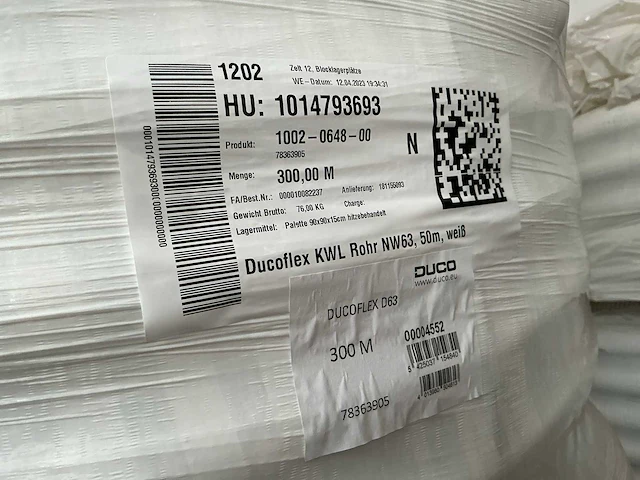 Ducoflex d63 luchtkanaal 50m (6x) - afbeelding 3 van  3