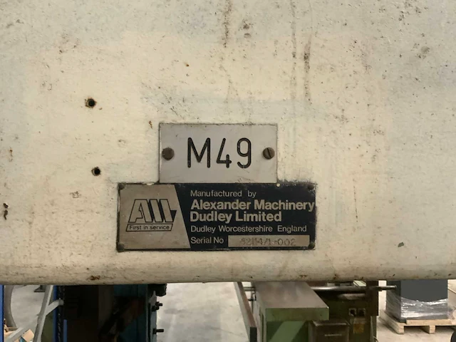 Dudley midsaw highspeed lintzaagmachine - afbeelding 6 van  6