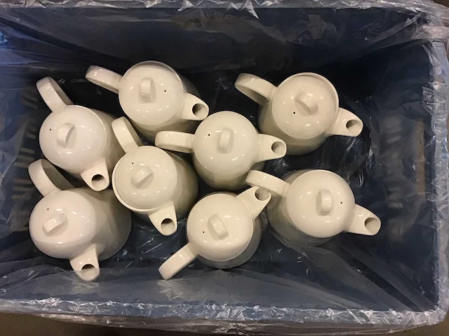 Dudson servies, glaswerk en bestek (8x) - afbeelding 2 van  2