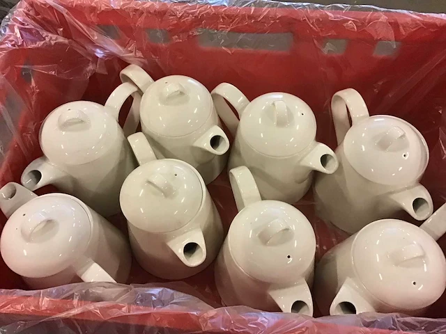 Dudson servies, glaswerk en bestek (8x) - afbeelding 2 van  2