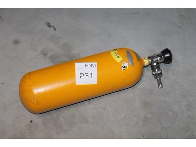 Duikfles 5 liter. - afbeelding 1 van  1