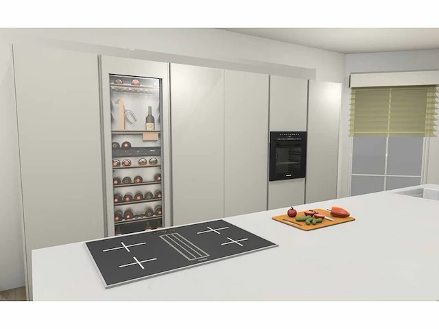 Duitse keuken - kasjmier mat lak eiland - afbeelding 37 van  39