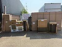 Duitse keuken antraciet lak mat eilandkeuken - afbeelding 31 van  38