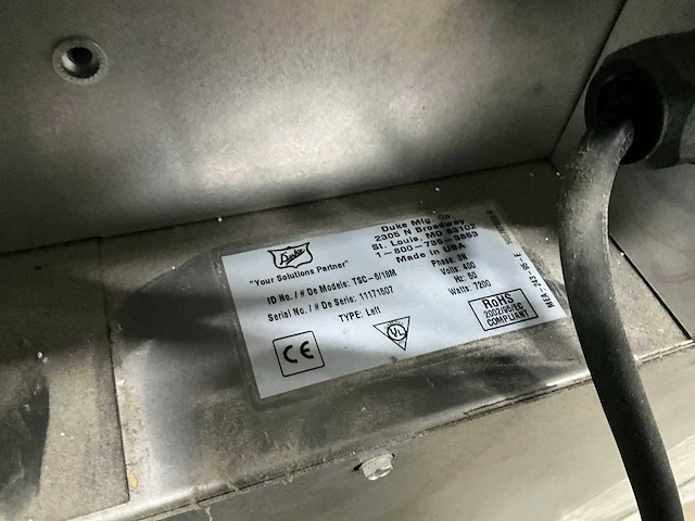 Duke - tsc-6/18m - afbakoven met rijskast - afbeelding 2 van  15