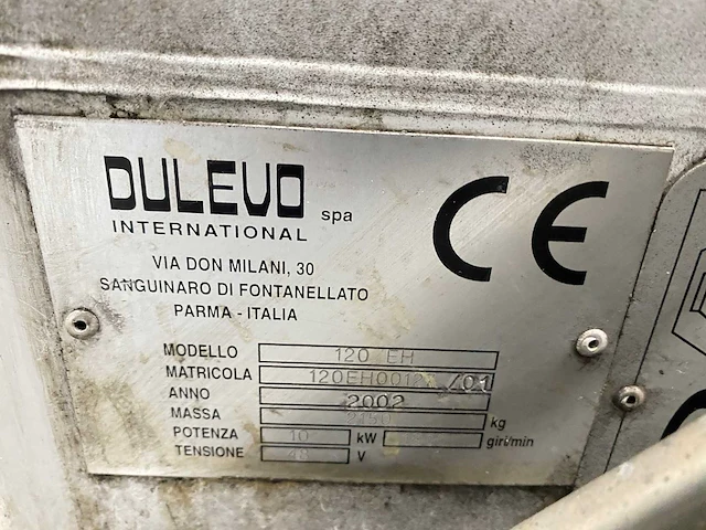 Dulevo - 2002 - 120eh - straatveegmachine - afbeelding 11 van  11