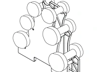 Dumbell toren met dumbells ultrasport - afbeelding 1 van  3