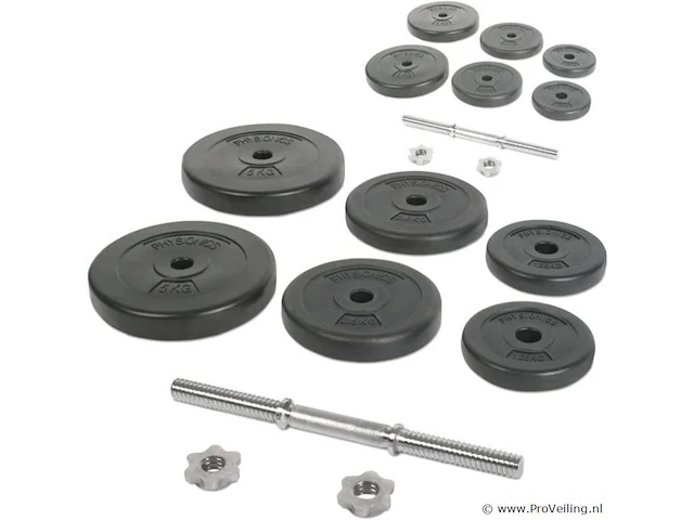 Dumbells 40 kilo - afbeelding 3 van  5