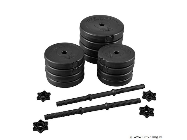 Dumbells 40 kilo - afbeelding 10 van  14