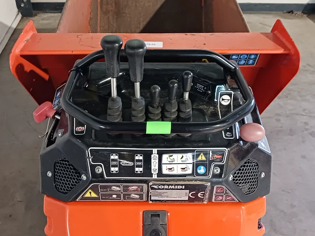 Dumper 0,28 m³ rups hoogkieper cormidi, c6.60 bhe, 2019 - afbeelding 14 van  17
