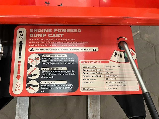 Dumper mini - afbeelding 7 van  9