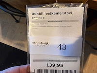 Dunhill cognac eetkamerstoel (6x) - afbeelding 6 van  7