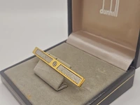 Dunhill goldplated tie clip inclusief doos - afbeelding 4 van  9
