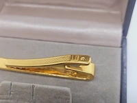 Dunhill goldplated tie clip inclusief doos - afbeelding 5 van  9