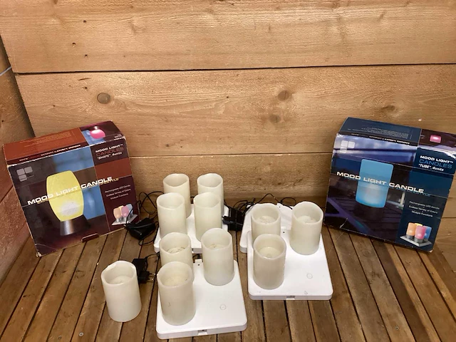 Duni, mood light candles elektrische kaarsen - afbeelding 1 van  5