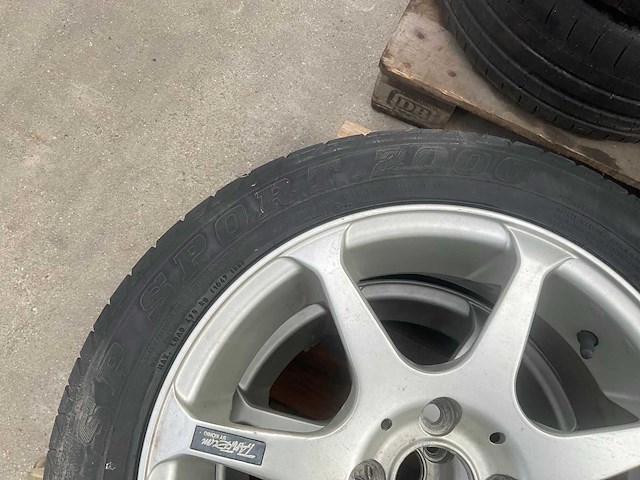 Dunlop autoband met tantrum by könig velg (4x) - afbeelding 8 van  10