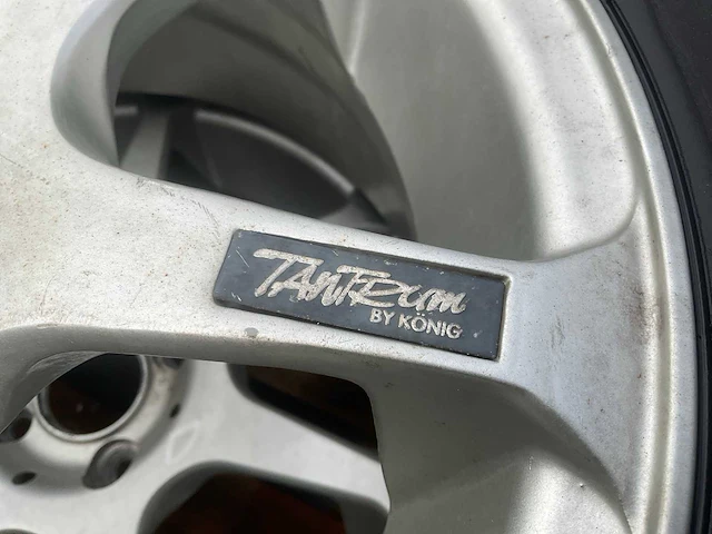 Dunlop autoband met tantrum by könig velg (4x) - afbeelding 2 van  10