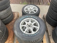 Dunlop autoband met tantrum by könig velg (4x) - afbeelding 1 van  10