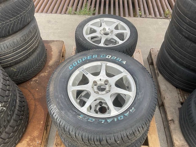 Dunlop autoband met tantrum by könig velg (4x) - afbeelding 1 van  10