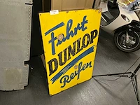 Dunlop emaille reclame bord - afbeelding 1 van  6