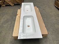 Duo 160cm wastafel - afbeelding 2 van  7