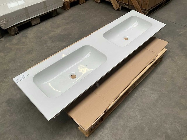 Duo 160cm wastafel - afbeelding 3 van  7