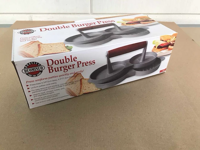 Duominuo double burger press hamburger maker (24x) - afbeelding 1 van  4