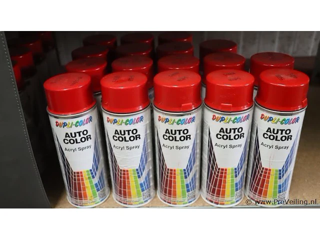 Dupli-color autolak spuitbussen - 15 bussen á 400ml - afbeelding 1 van  4