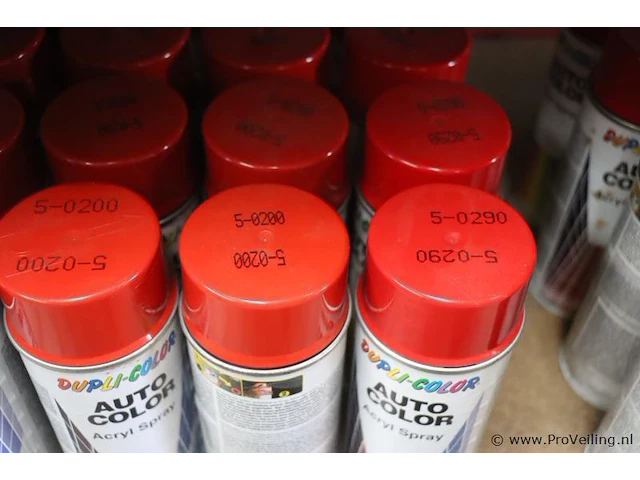 Dupli-color autolak spuitbussen - 15 bussen á 400ml - afbeelding 3 van  4
