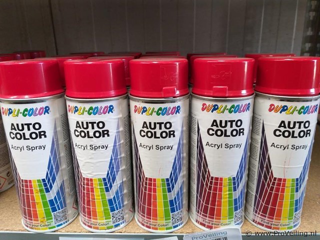 Duplicolor - autolak - roodtinten - 400 ml - 15 x - afbeelding 1 van  3