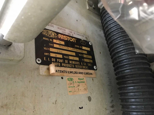 Dupont - hrl24 - hot roll laminator - afbeelding 6 van  6
