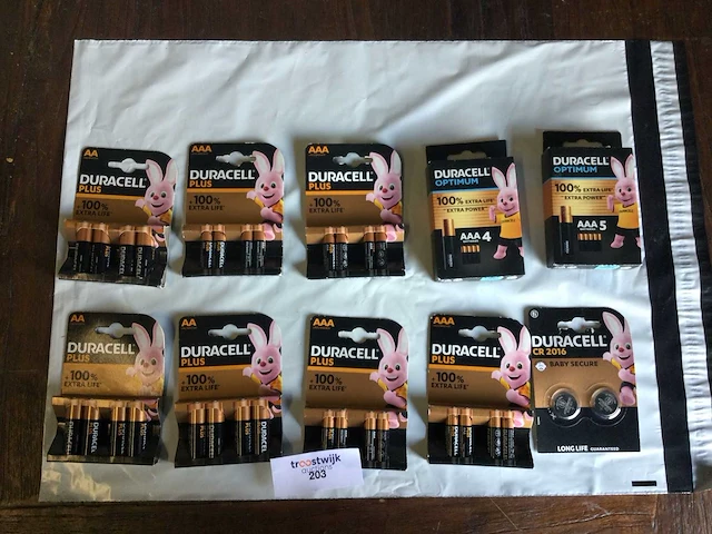 Duracell - diverse soorten - batterijen (10x) - afbeelding 3 van  3