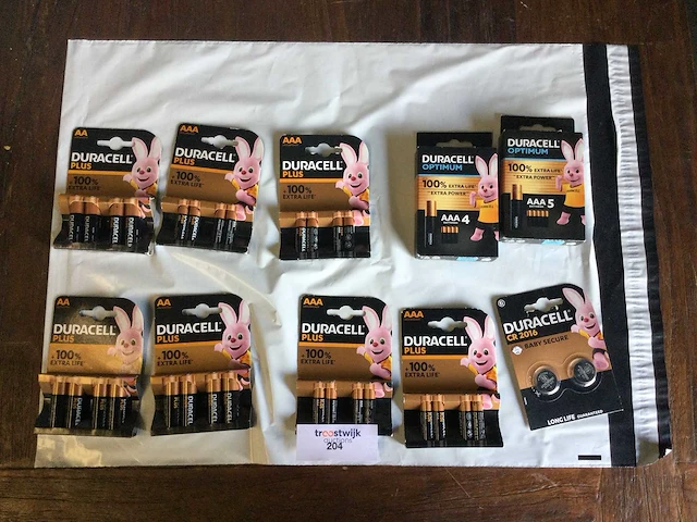 Duracell - diverse soorten - batterijen (10x) - afbeelding 1 van  2