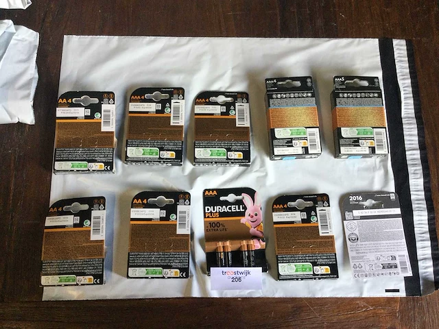 Duracell - diverse soorten - batterijen (10x) - afbeelding 2 van  2